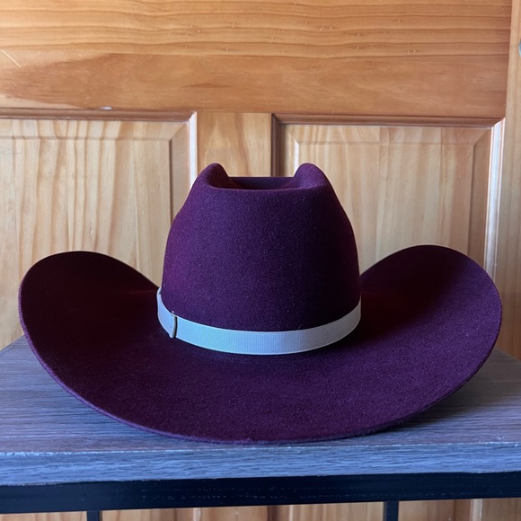 Merlot Rodeo King Cowboy Hat - Picture 2 of 4